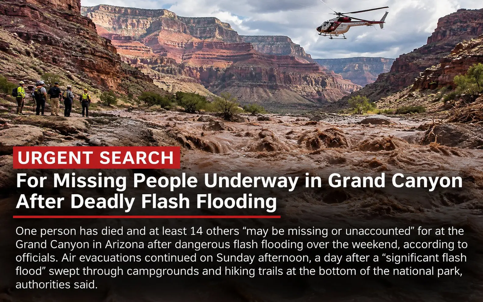 Grand Canyon Flash Flood