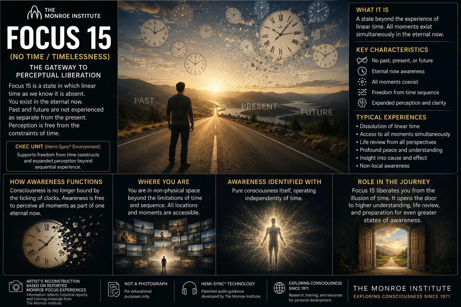 Monroe Institute's Focus 15 Level of Consciousness Monroe Institute's Focus 15 Level of Consciousness