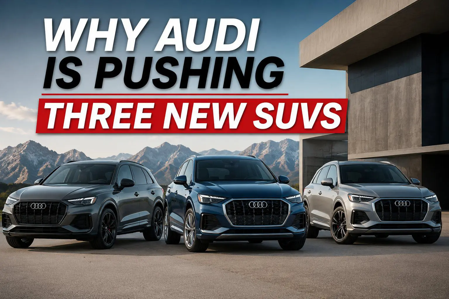 audi new suvs