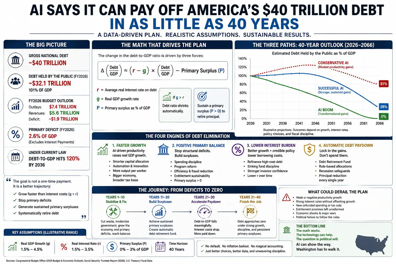 Artificial Intelligence Plan to Pay Off US Debt Artificial Intelligence Plan to Pay Off US Debt