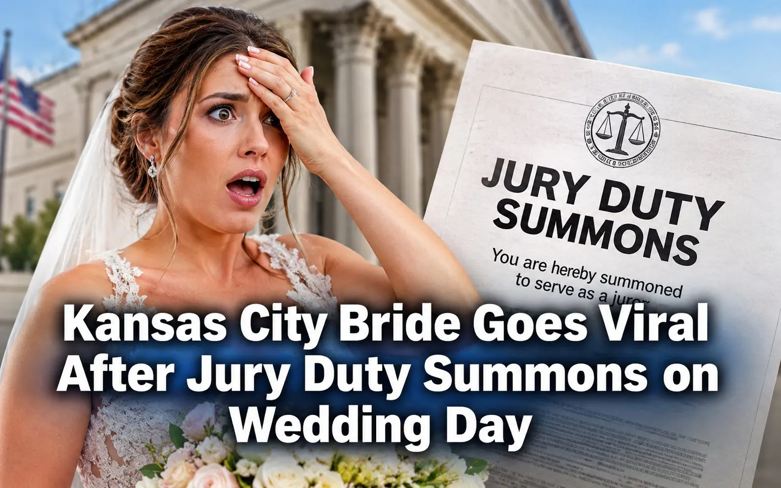 Jury duty on wedding day