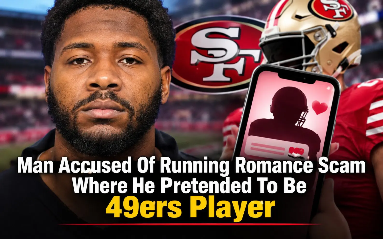 Pretending to Be 49ers Player