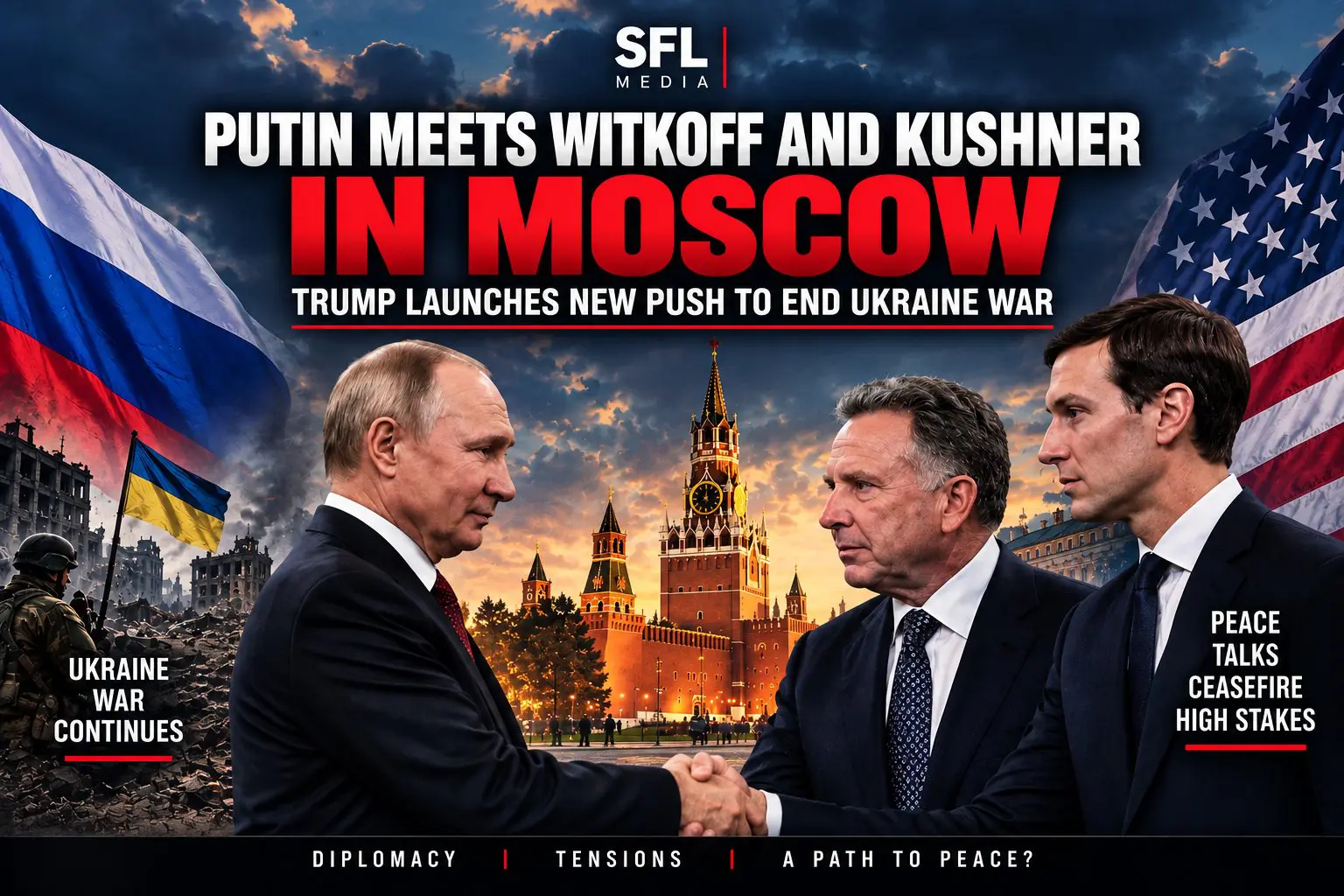 Witkoff and Kushner to Moscow for High Stakes Putin Talks