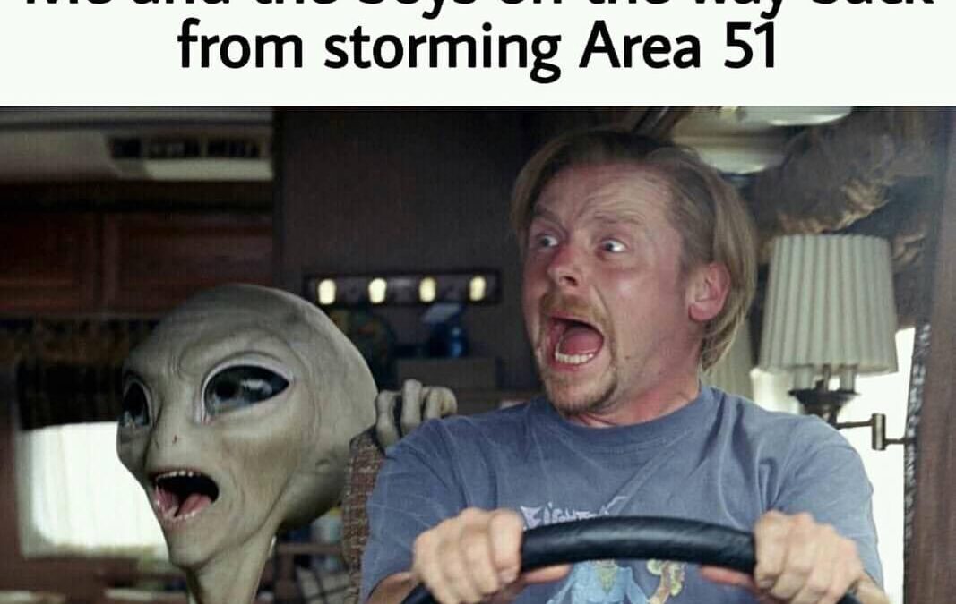 Area 51 Raid Memes