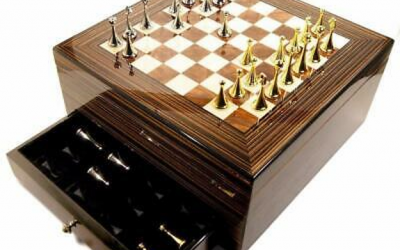 Maestro Chess Board Cigar Humidor