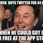 Musk Bought Twitter memes