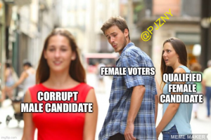 female voter memes
