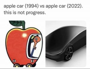 apple car meme