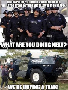 uvalde police memes