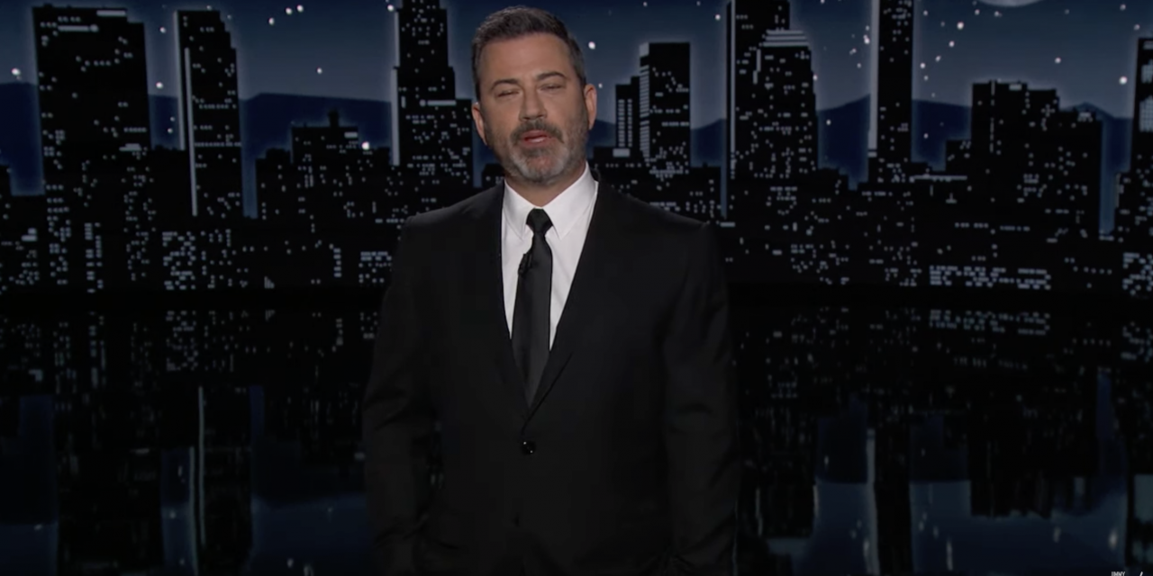 Jimmy Kimmel Holds Back Tears Talking About The Texas School Shooting