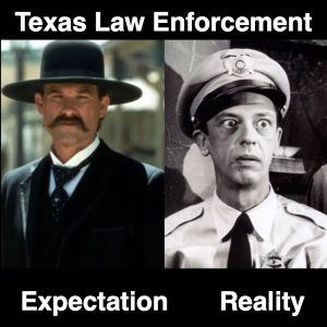 Texas Police Meme