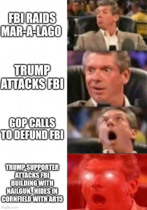 Trump FBI Memes