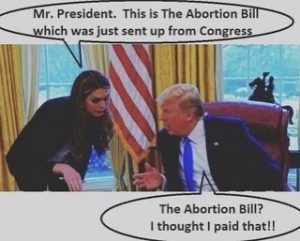 trump and abortion memes