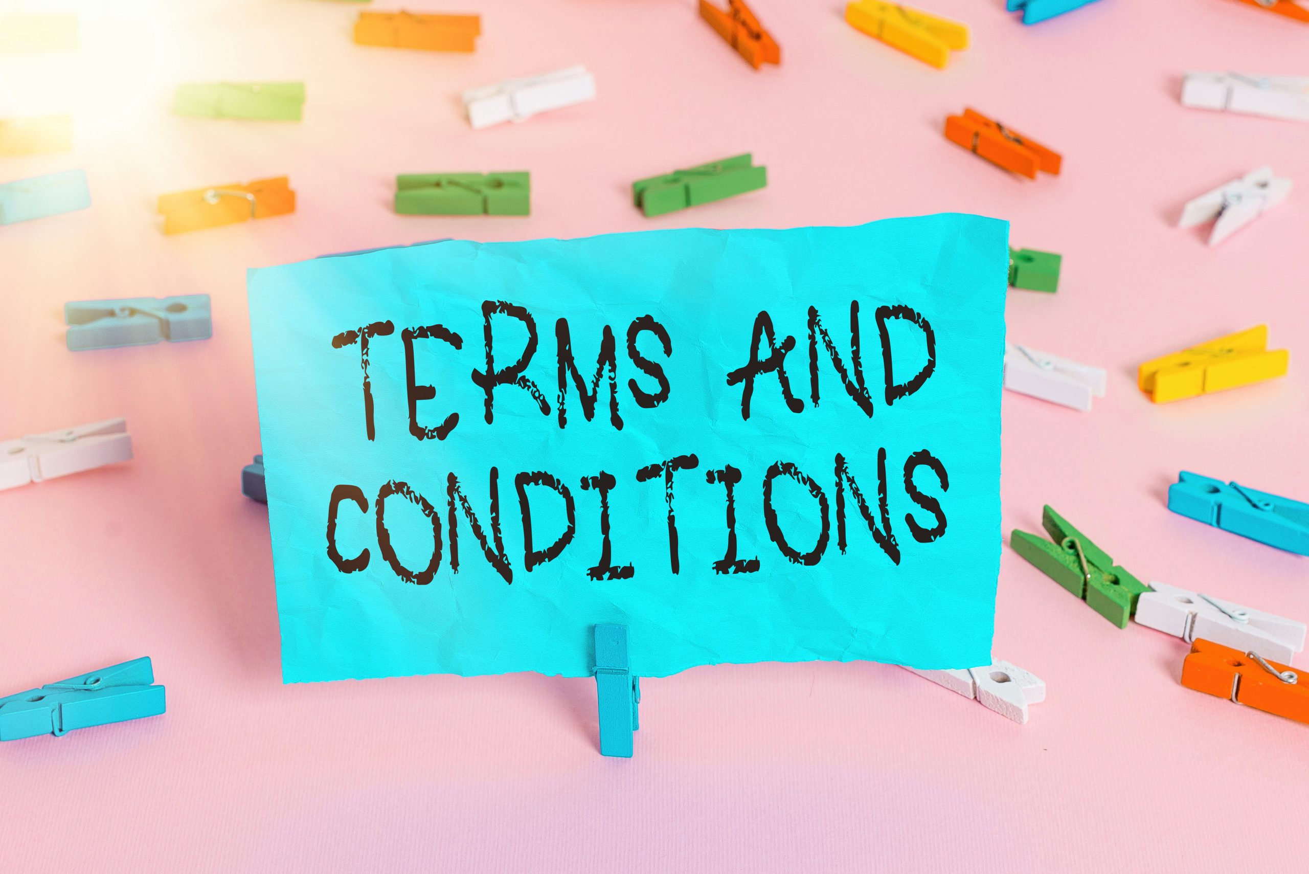 Terms and Conditions 