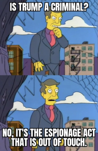 Trump Simpsons Meme