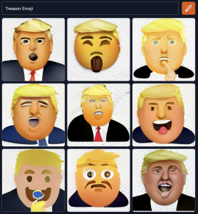 Trump emojis