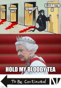Queen of England Meme