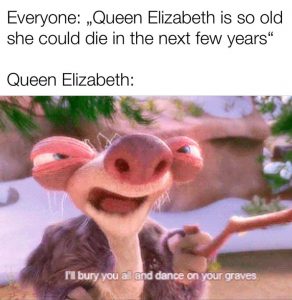 queen Elizabeth meme