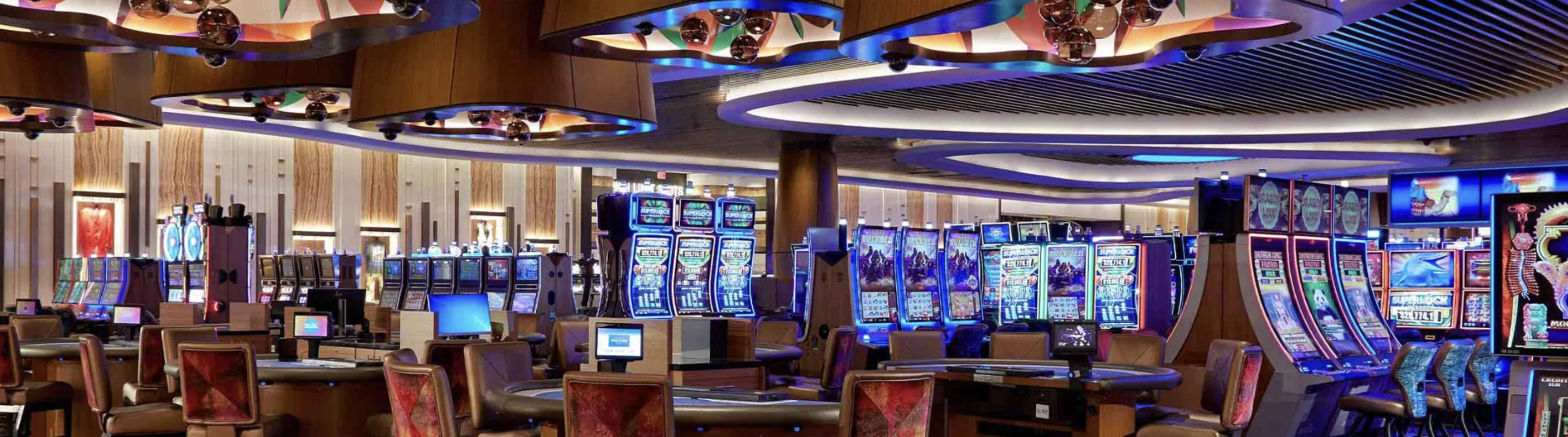 Casino floor at the hard rock hollywood
