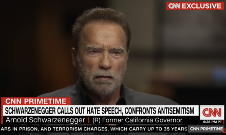 Arnold Stands Up Against Hate and Weighs in on Donald Trump’s Second Run for President