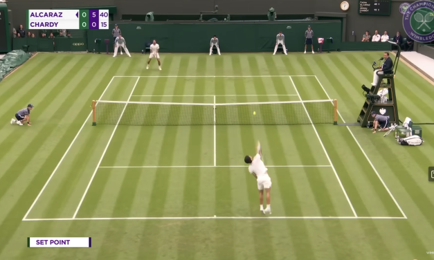 World No.1 Carlos Alcaraz vs Jeremy Chardy Highlights – Wimbledon