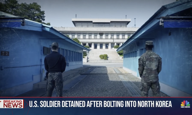 U.S. Soldier Bolts Into North Korea and Gets Detained