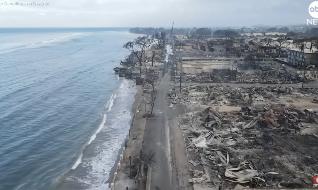 Drone Footage of the Fire Damage in Maui