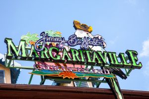 Jimmy Buffett Margaritaville Sign in Grand Cayman