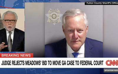 Judge Rejects Mark Meadows Attempt To Move His Criminal Case To Federal Court