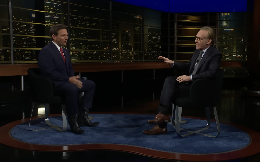 Governor Ron DeSantis On Real Time With Bill Maher – Full Interview
