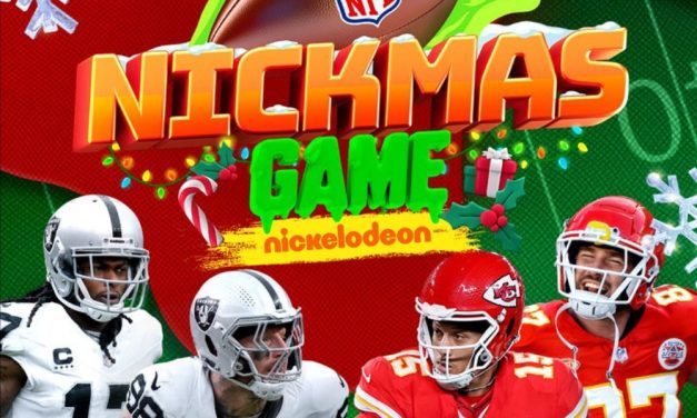 NFL Nickmas Game at 1 pm on Nickelodeon