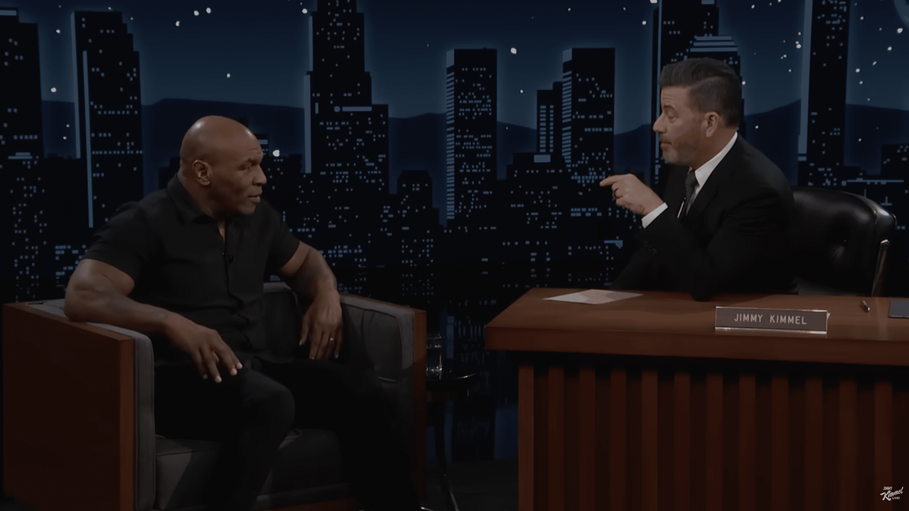 Mike Tyson on Kimmel