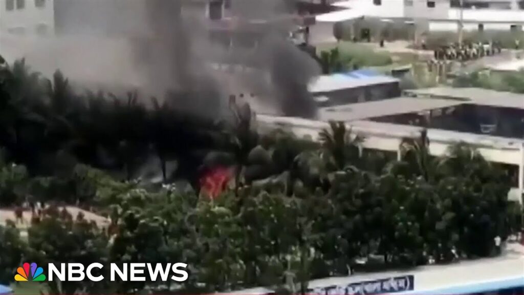 Bangladesh Jet Crash Sparks Student Protests Amid Rising Death Toll