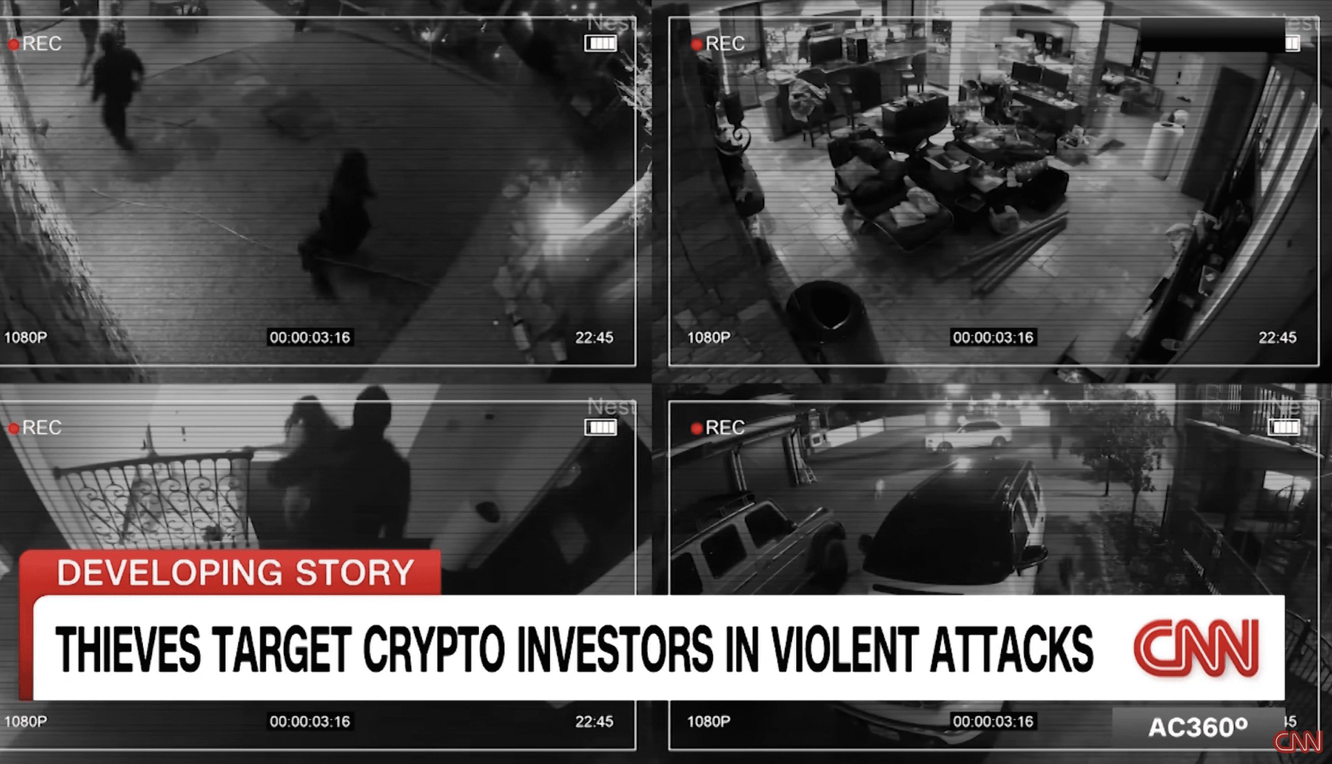 Husband Defends Home, Shoots Intruder in Failed Crypto Robbery