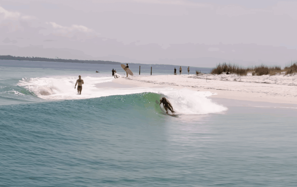 Surfing the Gulf Coast