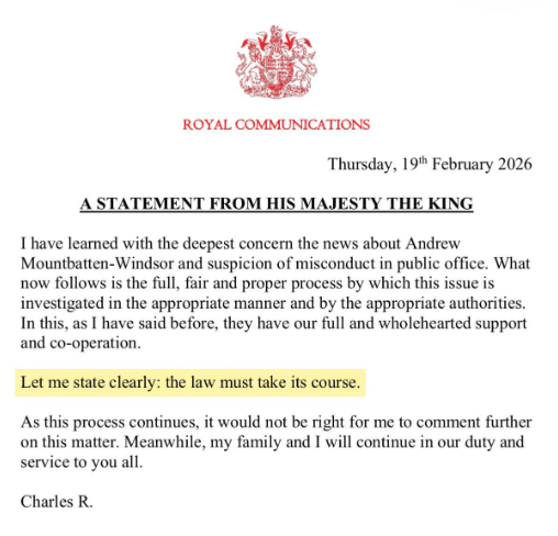 royal family announcement royal family announcement