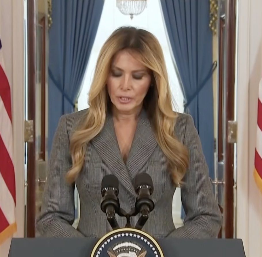 Melania Trump denies ties to Epstein