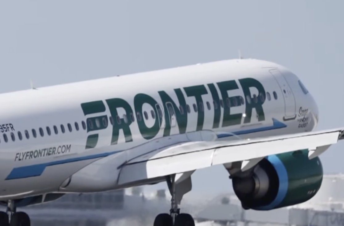 Frontier Jet Slams on Breaks to Avoid 2 Trucks on LAX Runway