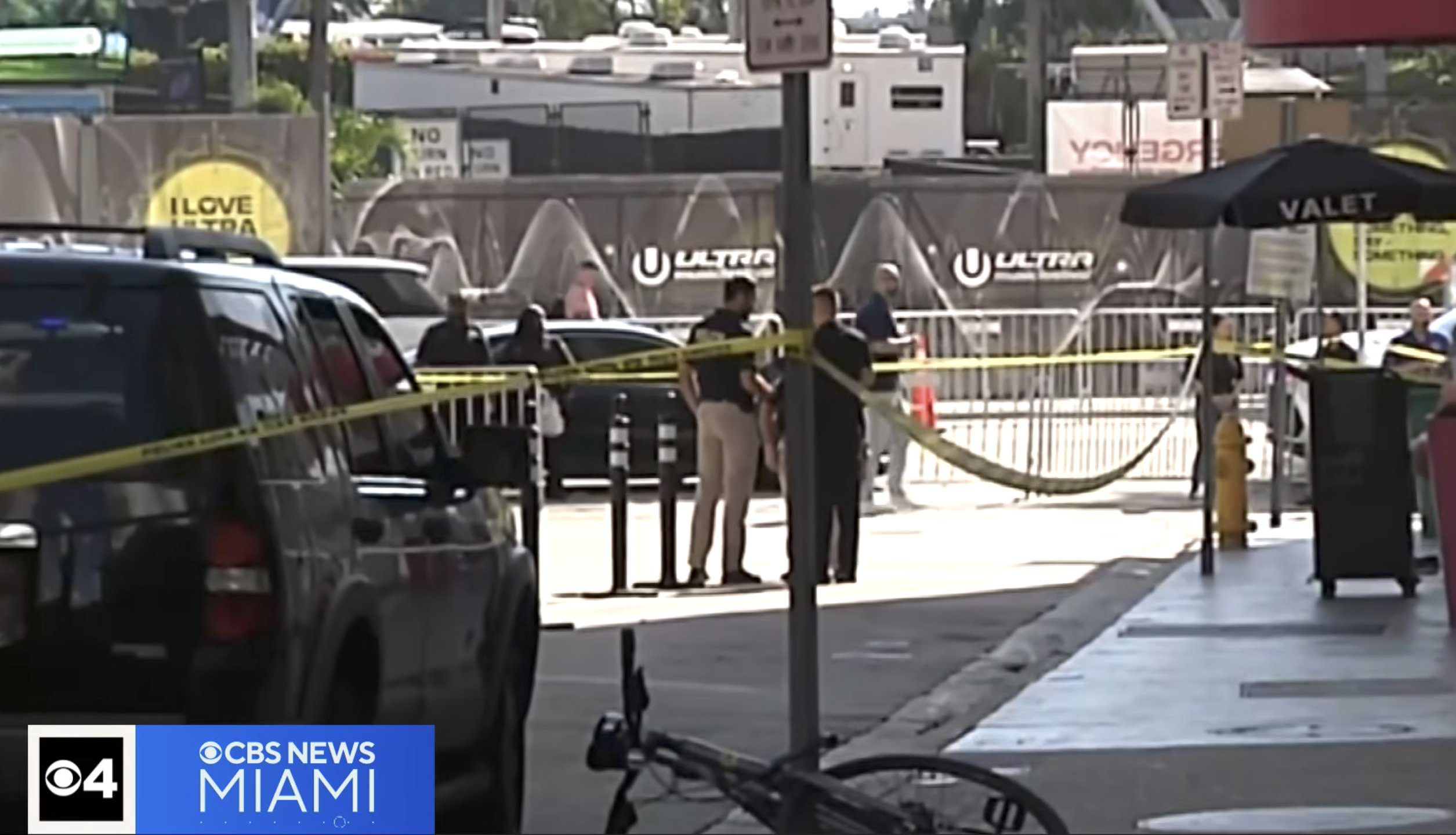 Shooting outside Ultra