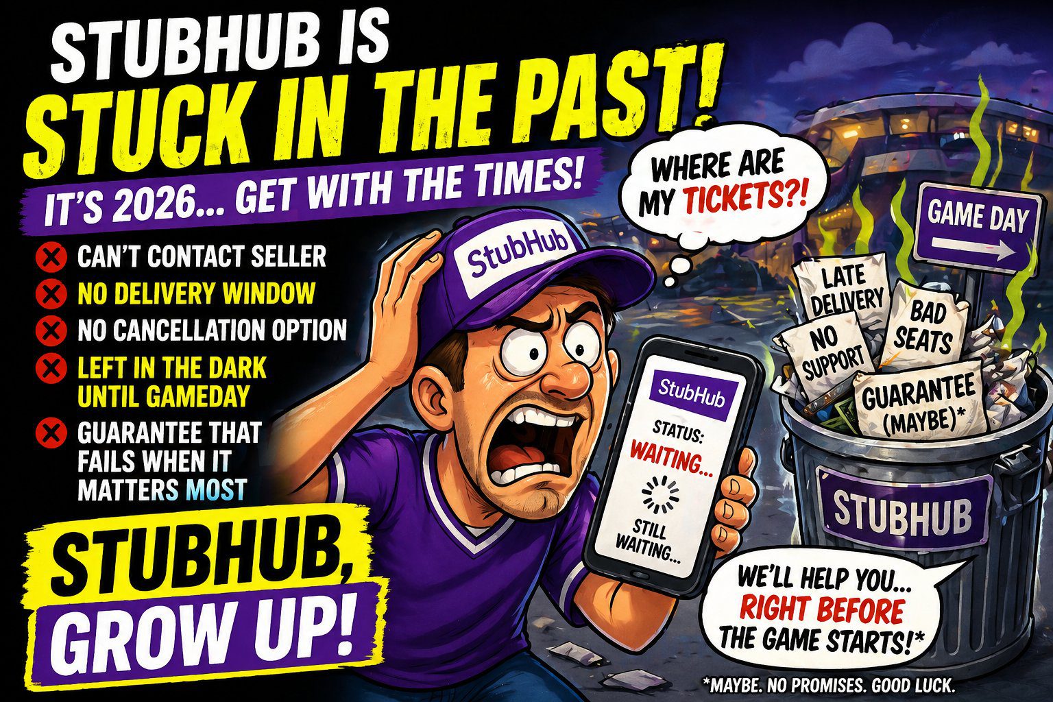 StubHub Fan Protect Guarantee