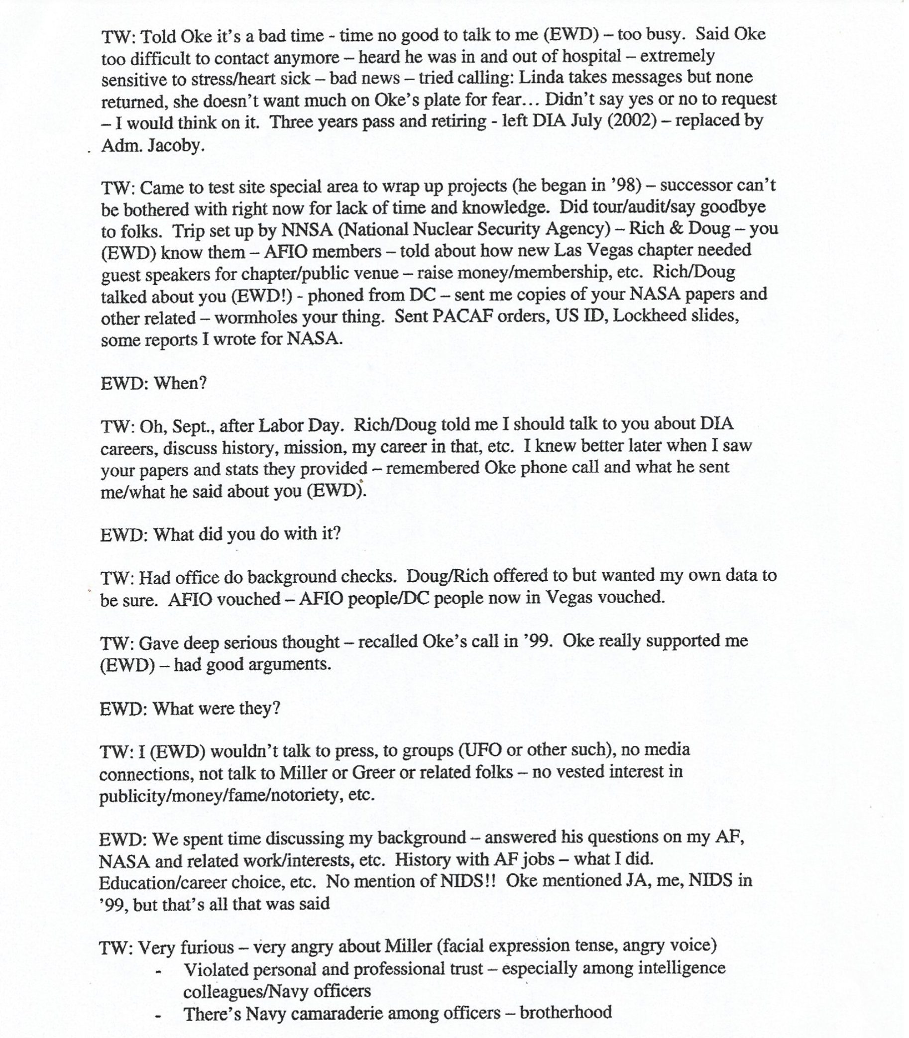 The Wilson-Davis Memo Transcript - Page 5