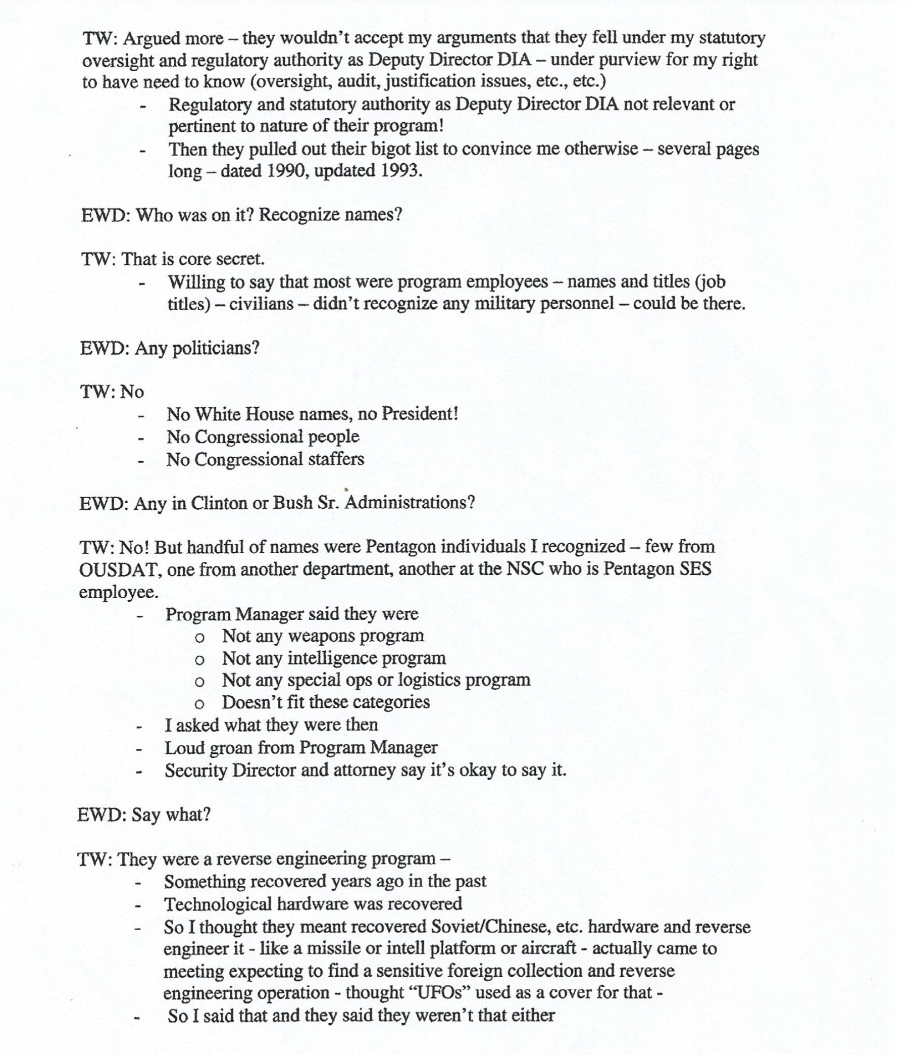 The Wilson-Davis Memo Transcript - Page 12