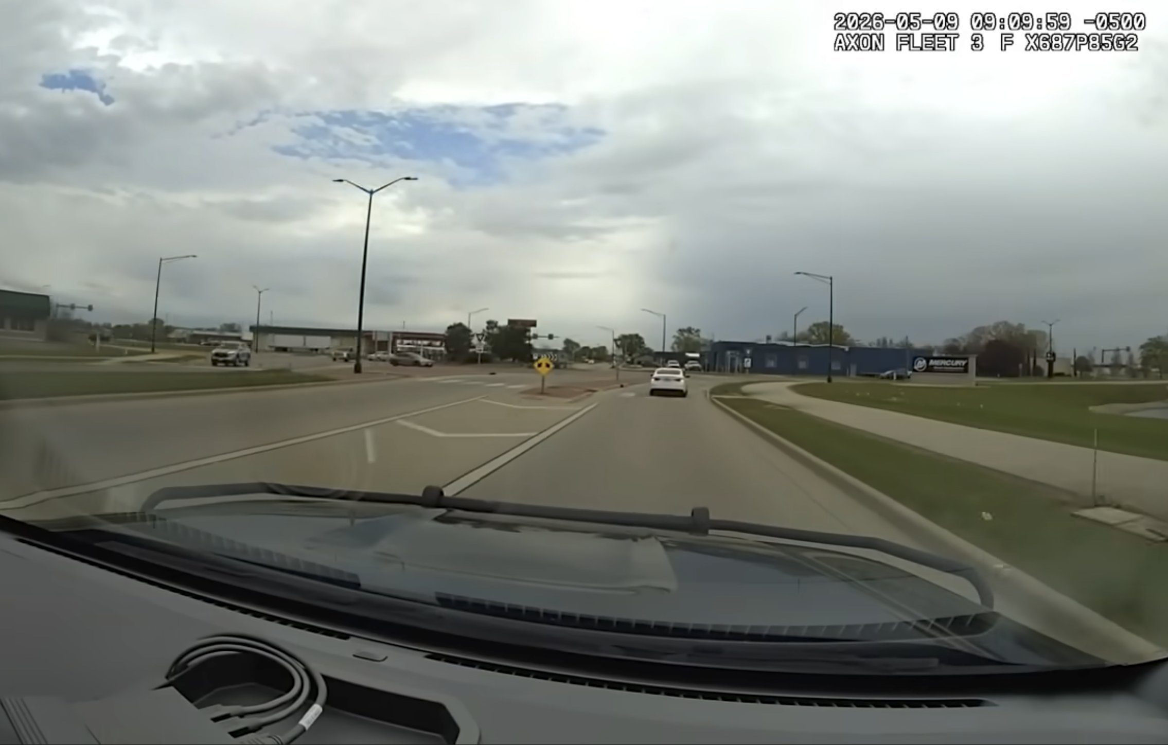 Car Jumps Traffic