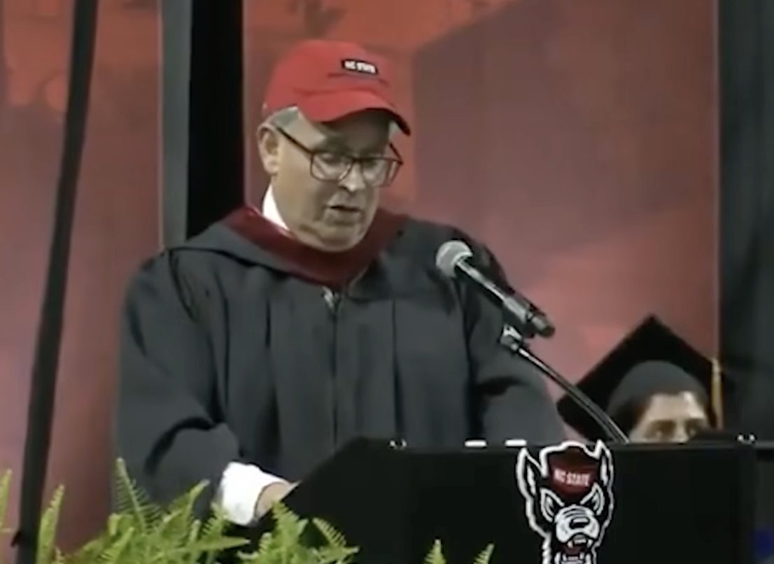 Unbelievable Moment Donor Pays Off Students' Debts in Commencement Speech
