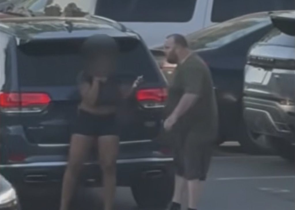 New Jersey man yells at black woman
