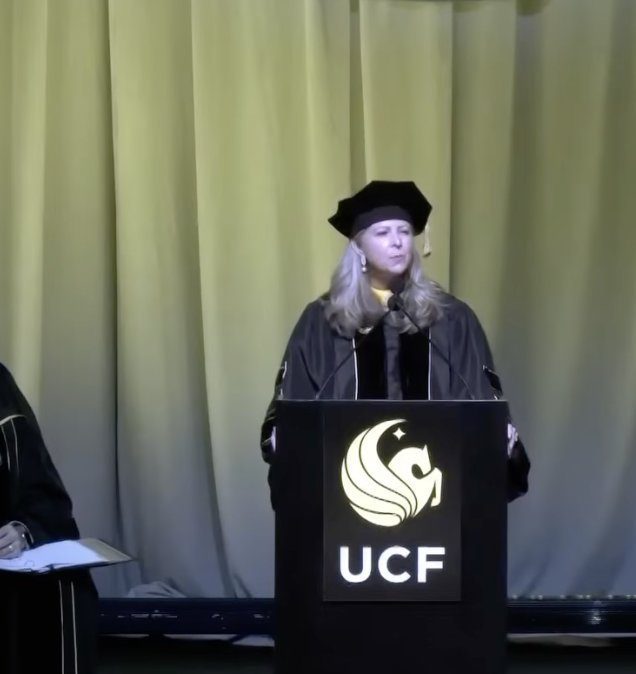 UCF Commencement Speaker’s AI Remarks Draw Boos