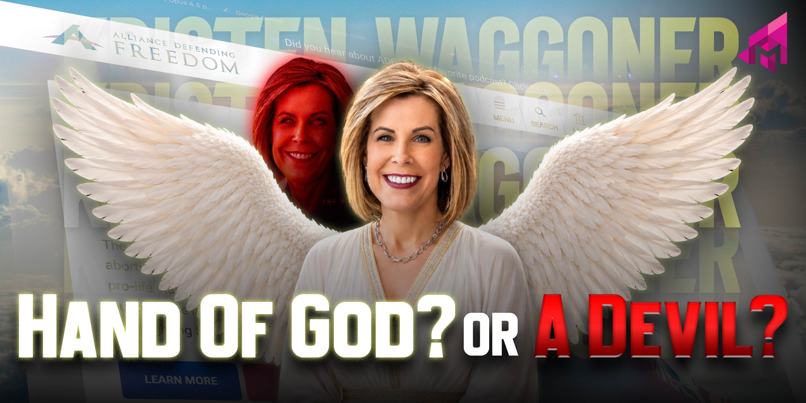 Kristen Waggoner: The Devil Pretending to Be the Hand of God