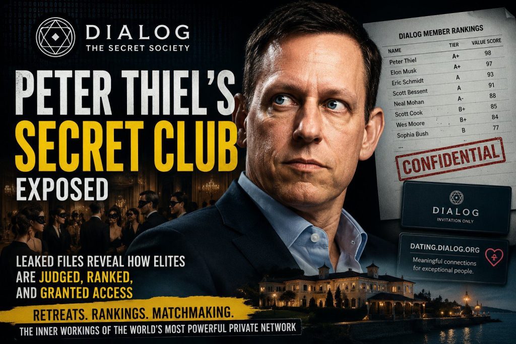 Peter Thiel Secret Society