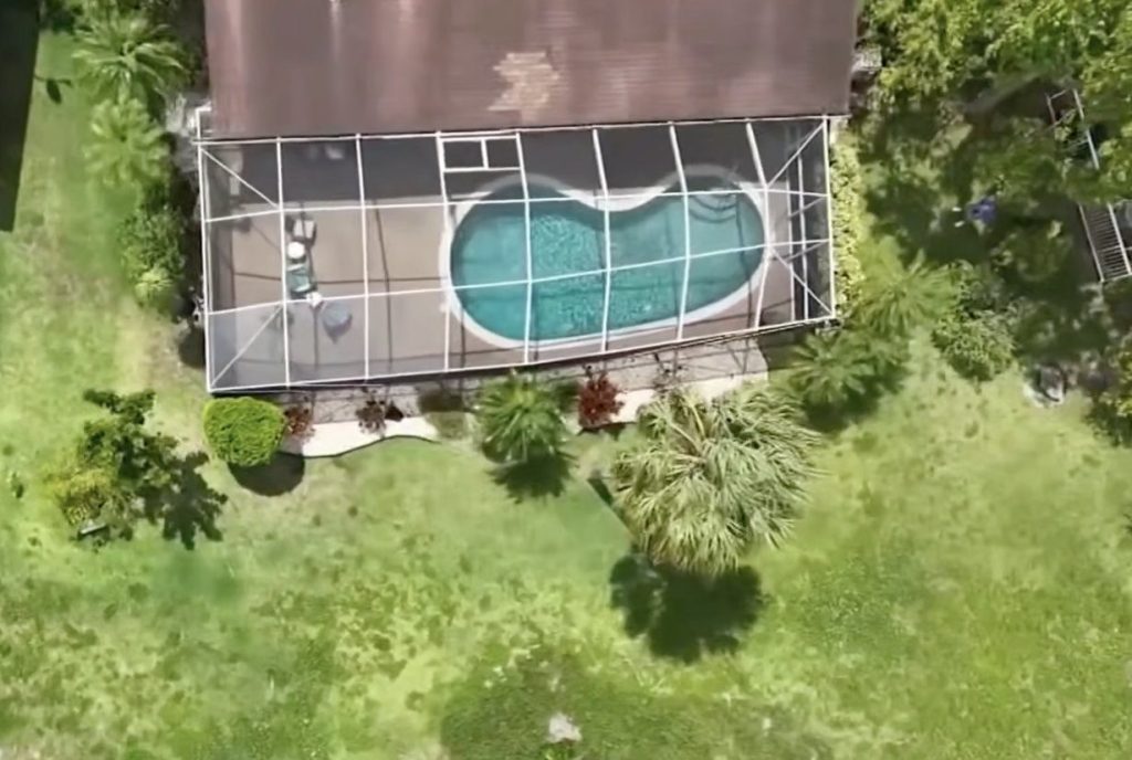 backyard belong to a developer?