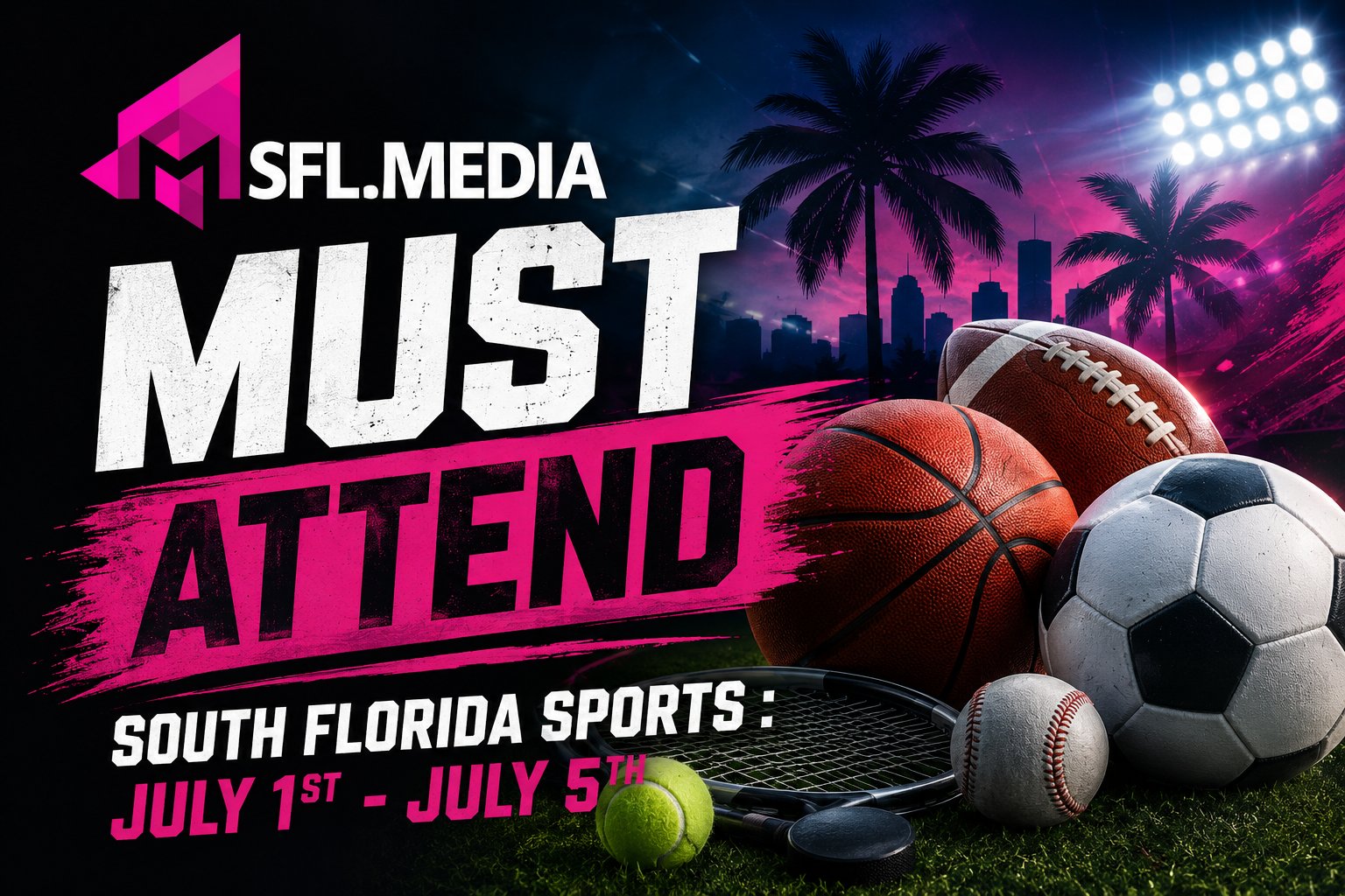 SFL media sports logo